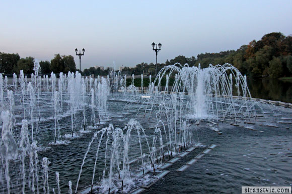 Музыкальный фонтан в Царицыно