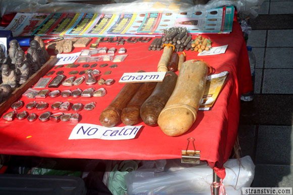 Фаллосы на рынке в Бангкоке