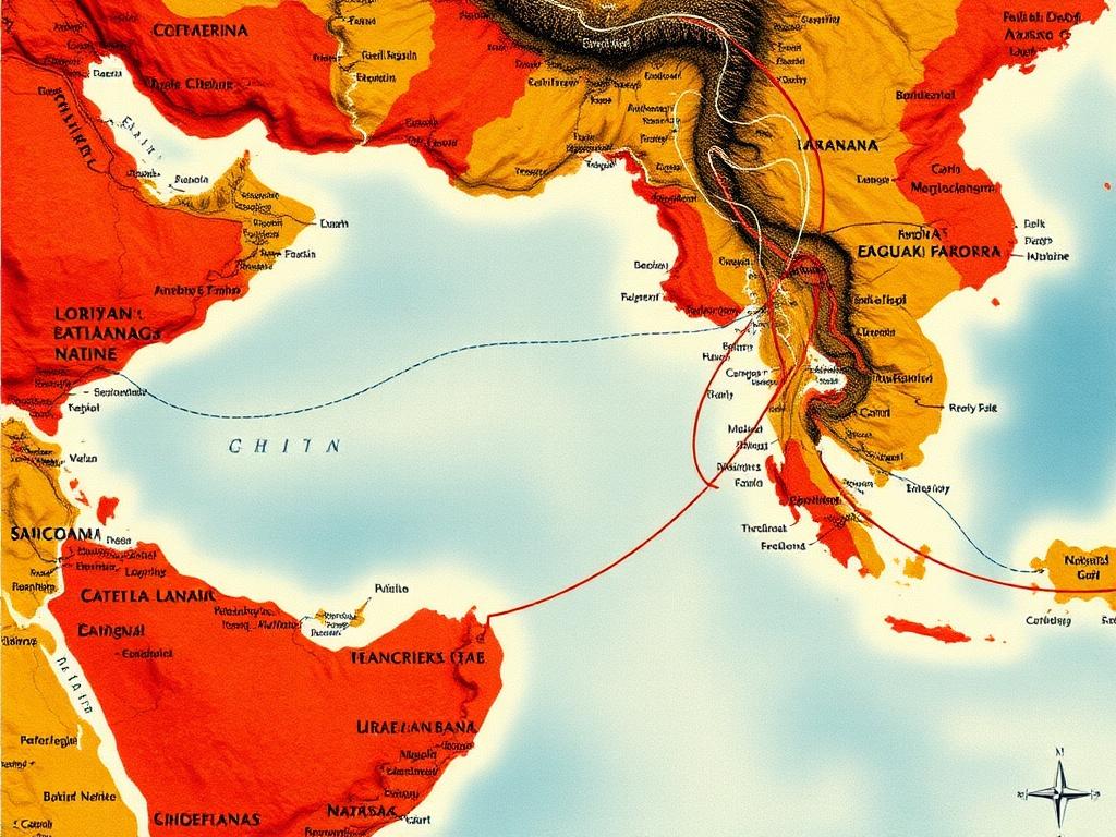 Die Routen der Seidenstraße: Auf den Spuren der Händler. Die maritime Seidenstraße: Vom Arabischen Meer bis Südchina Die Routen der Seidenstraße: Auf den Spuren der Händler. Die maritime Seidenstraße: Vom Arabischen Meer bis Südchina