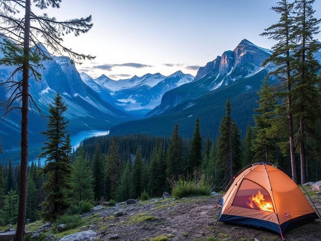 Camping in Kanada: Wilde Natur und atemberaubende Landschaften. Technologie, Apps und praktische Tools Camping in Kanada: Wilde Natur und atemberaubende Landschaften. Technologie, Apps und praktische Tools