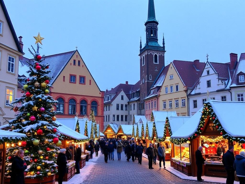     Die schönsten Weihnachtsmärkte Europas: Eine festliche Tour. Tallinn — Mittelalterliches Winterwunderland