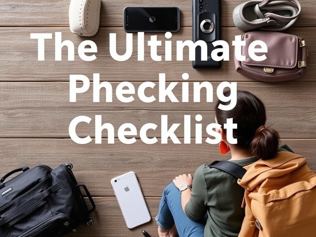     The Ultimate Packing Checklist for Any Trip. Technology: Use it, Don’t Let it Use You