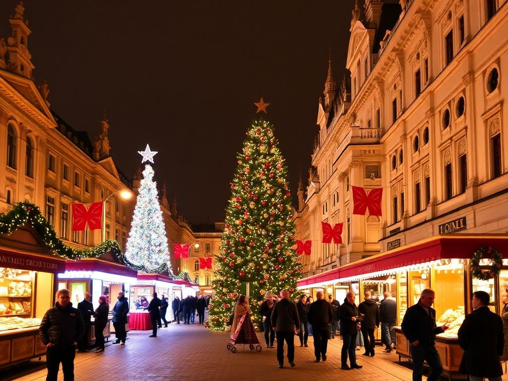     Die schönsten Weihnachtsmärkte Europas: Eine festliche Tour. Wien — Die kaiserliche Weihnachtsromantik