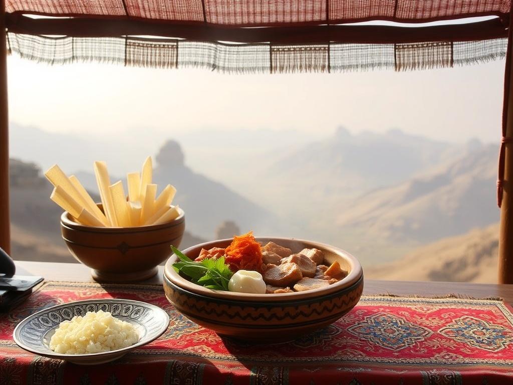     Cuisines du Monde : Itinéraire Gourmand en Asie. Étape 4 — Asie Centrale : influences nomades et plats conviviaux