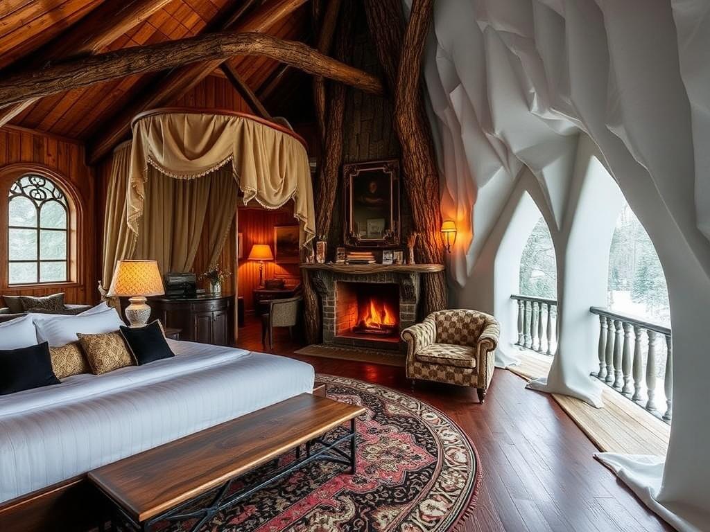     Übernachten in außergewöhnlichen Unterkünften: Von Baumhaus bis EisHotel. Burgen, Schlösser und historische Anwesen: Königliche Nächte