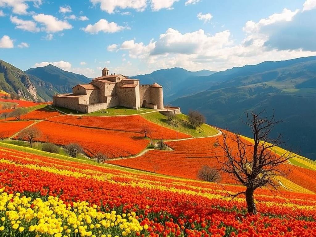     Die 10 versteckten Juwelen Italiens abseits der Touristenströme. 10) Castelluccio di Norcia — die Hochebene, die im Frühling explodiert