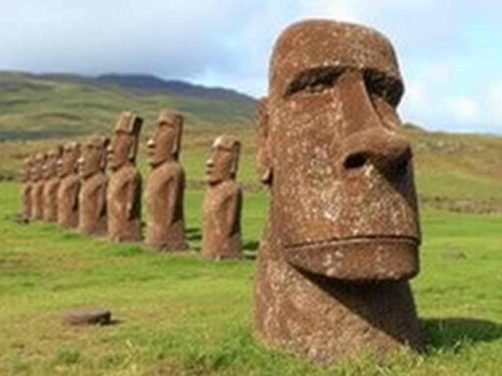 Osterinsel: Die Geheimnisse der Moai entschlüsseln. Die Insel im Ozean: Kurzer Blick auf Geographie und Kontext Osterinsel: Die Geheimnisse der Moai entschlüsseln. Die Insel im Ozean: Kurzer Blick auf Geographie und Kontext
