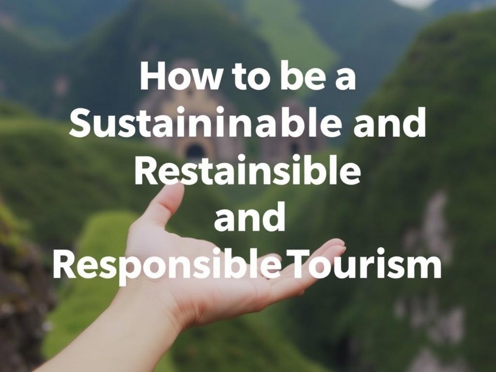     How to Be a Sustainable and Responsible Tourist. Common Mistakes and How to Avoid Them