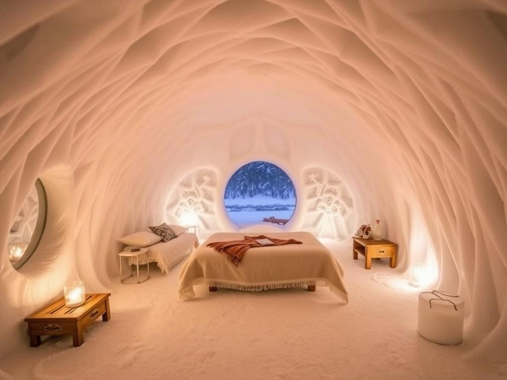     Übernachten in außergewöhnlichen Unterkünften: Von Baumhaus bis EisHotel. Eishotels und Iglus: Schlafen in kristalliner Kälte
