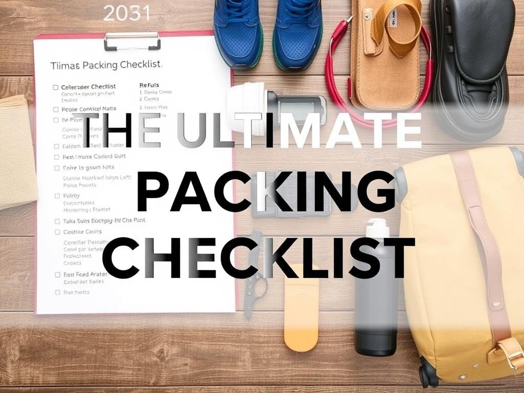     The Ultimate Packing Checklist for Any Trip. Sample Tools and Resources