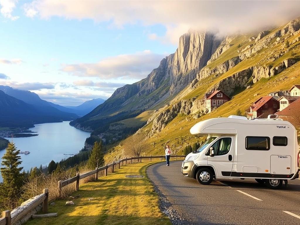 Mit dem Wohnmobil durch Skandinavien: Die ultimative Route für Freiheit, Fjorde und Mitternachtssonne