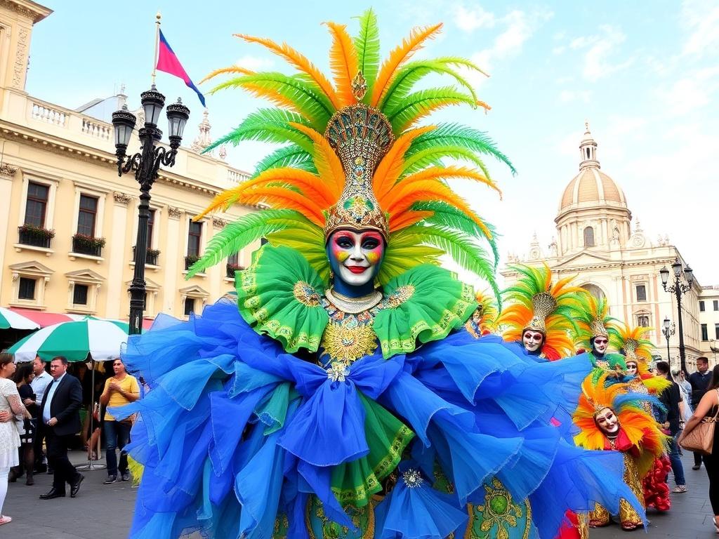 Carnavales del mundo: de Río a Venecia — un voyage entre plumes, masques et rythmes